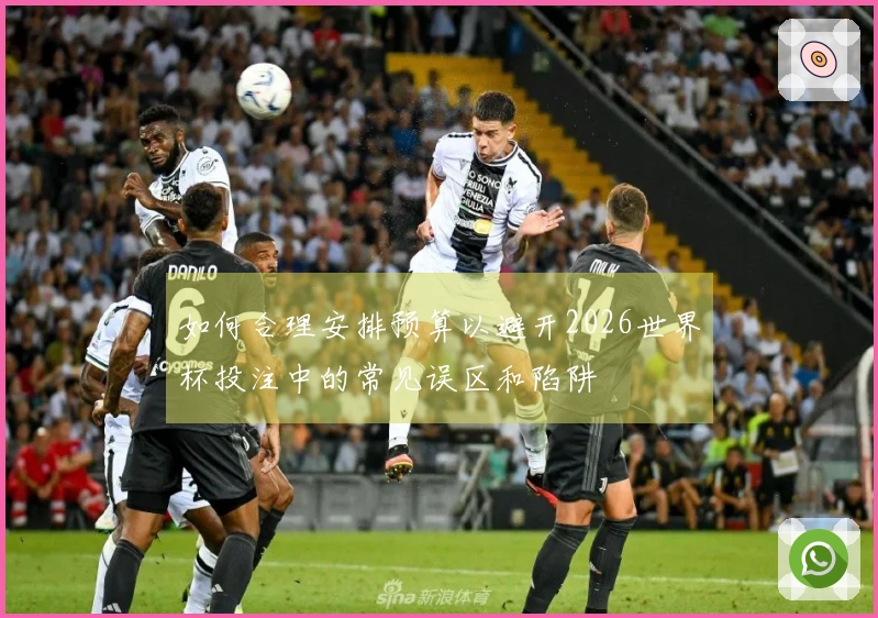 如何合理安排预算以避开2026世界杯投注中的常见误区和陷阱