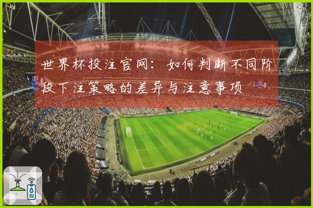 世界杯投注官网:如何判断不同阶段下注策略的差异与注意事项
