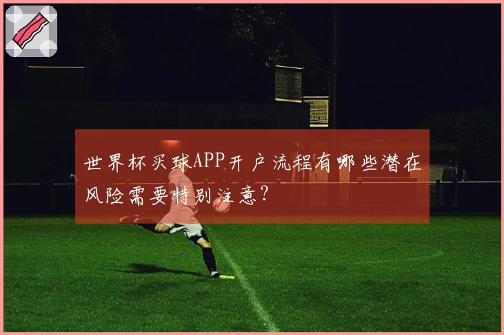 世界杯买球APP开户流程有哪些潜在风险需要特别注意?