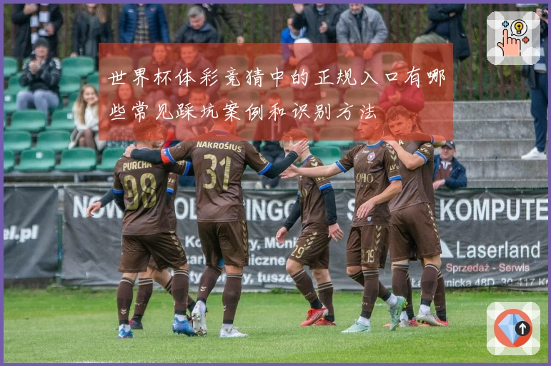 世界杯体彩竞猜中的正规入口有哪些常见踩坑案例和识别方法